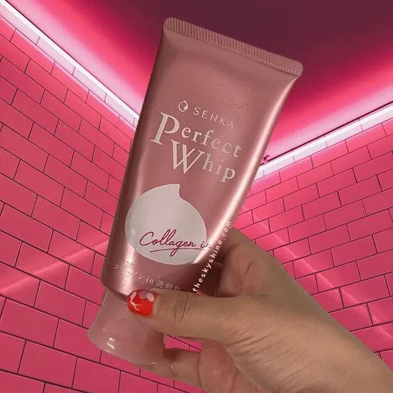 34302 senka whitening cleanser application