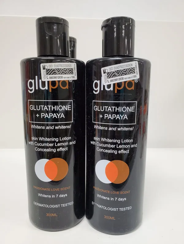 34434 glupa lotion fake product