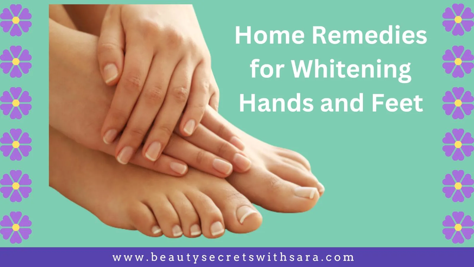 34677 lemon juice hands feet